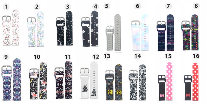 SMARTWATCH dziewczęcy Rubicon SMS KROKI POLSKIE MENU 2 PASKI W KOMPLECIE