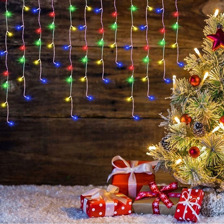 Sople FLASH 300 KOLOROWE Lampki choinkowe Multikolor z Flashem