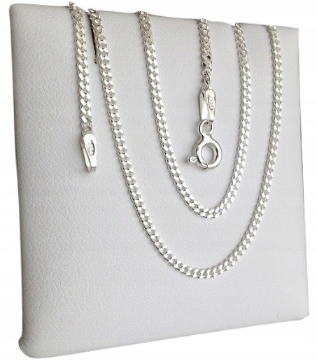 Pancerka Łańcuszek Srebrny 925 Krzyżyk Komplet (na PREZENT / KOMUNIA)