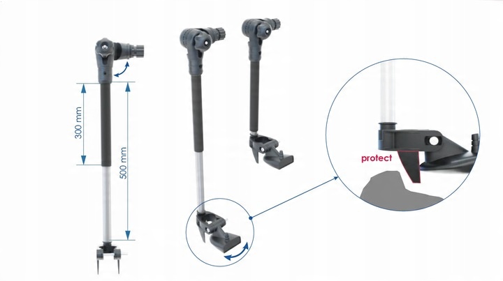 FT500 Uchwyt przetwornika