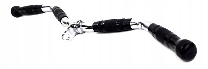 UCHWYT DRĄŻEK DO WYCIĄGU GÓRNEGO DOLNEGO ATLASU DŁUGI ŁAMANY OBROTOWY 78cm