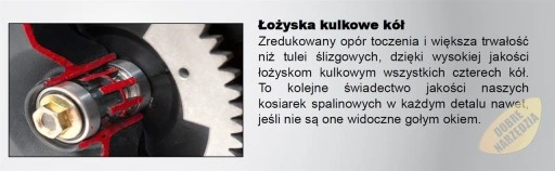 Kosiarka spalinowa z napędem Cub Cadet LM3 DR53S 4w1 MYSPEED z koszem MOCNA