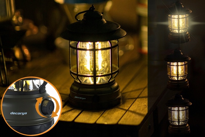 LAMPA LAMPKA LED TURYSTYCZNA AKUMULATOR KEMPINGOWA DO NAMIOTU ŁADOWANA USB