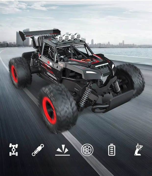 SAMOCHÓW AUTO ZDALNIE STEROWANY AR4 RC MONSTER TRUCK SAMOCHÓD ZDALNY