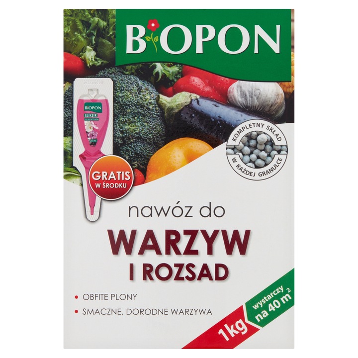nawóz do warzyw granulat 1kg