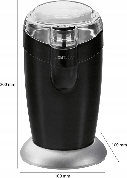 NIEMIECKI MŁYNEK DO ZIAREN ZIARENEK KAWY ROZDRABNIACZ CLATRONIC