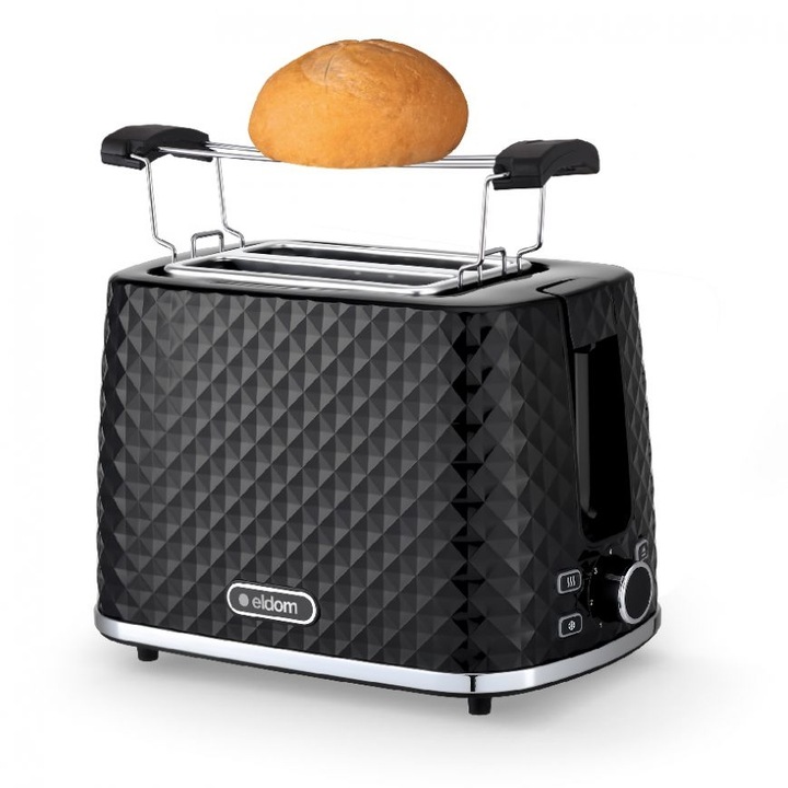 Toster ELDOM TO280C Nadstawka na bułki 7 stopni Podgrzewa OPIEKACZ GRZANKI