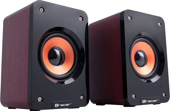 Zestaw głośników 2.0 Tracer ORLANDO USB 5 W brązowy