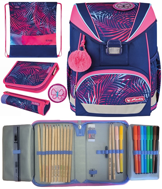 TORNISTER HERLITZ ULTRALIGHT PLUS TROPICAL CHILL