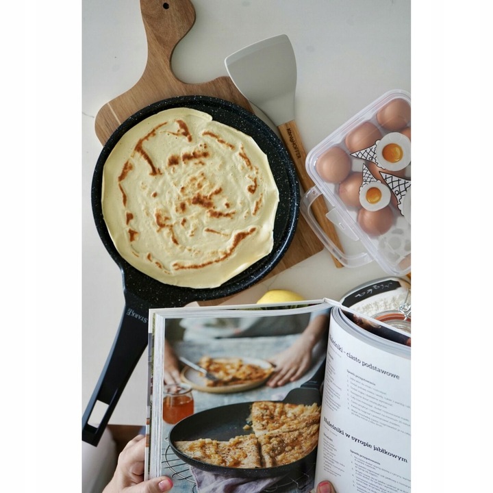 PATELNIA Indukcja do NALEŚNIKÓW MAŁA Starke Pro Taylor Marble 25 cm