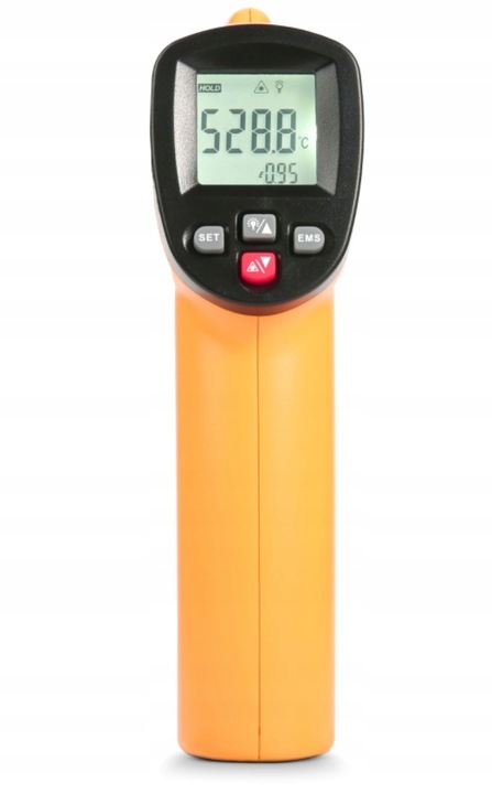 PIROMETR TERMOMETR LASEROWY BEZDOTYKOWY MIERNIK TEMPERATURY -50 +550 st.C