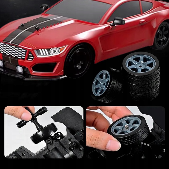 Samochód Zdalnie Sterowany Do Driftu RC Auto na pilot 4x4 DUŻY Drift led