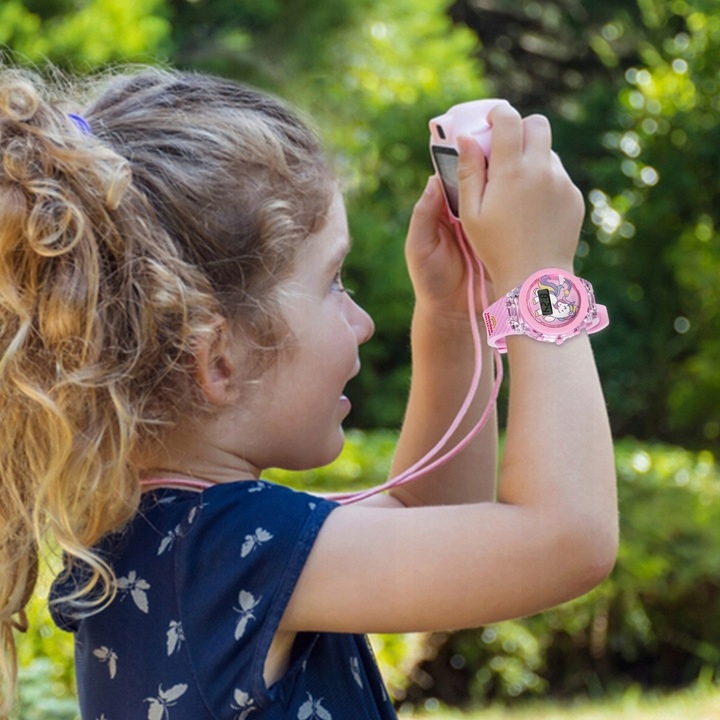 zegarek elektroniczny UNICORN jednorożec LED dla dziewczynki dziecka dzieci