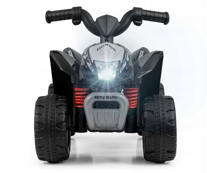 Milly Mally Pojazd na akumulator Quad HONDA ATV Black samochodzik AUTO