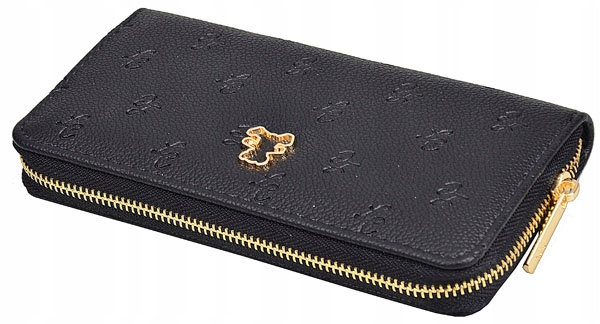 Portfel Damski Młodzieżowy LuluCastagnette Piórnik na prezent czarny