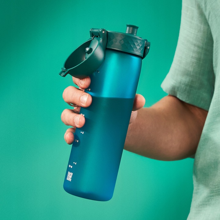 Morski bidon z twardym ustnikiem młodzieżowy do szkoły ATEST ION8 0,5 l