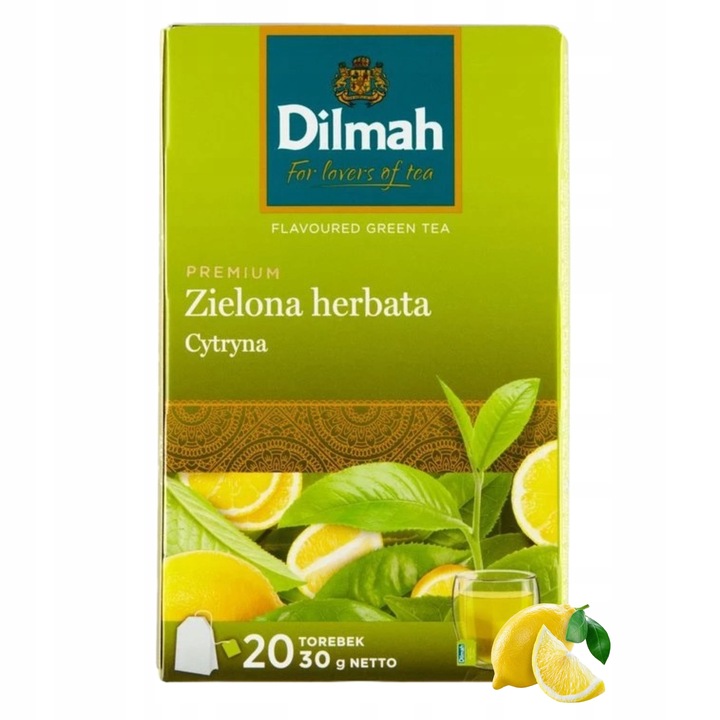 Zestaw Herbat 6 SMAKÓW Herbata Zielona Dilmah 120 Torebek