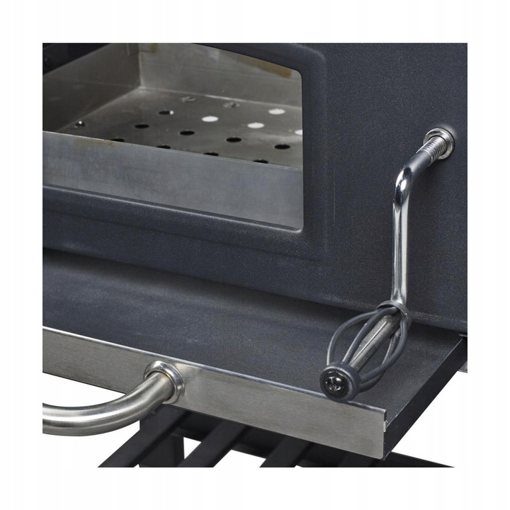 Grill Węglowy Activa Mastercook Angular Ruszt Żeliwny 57,5 x 42,0 cm