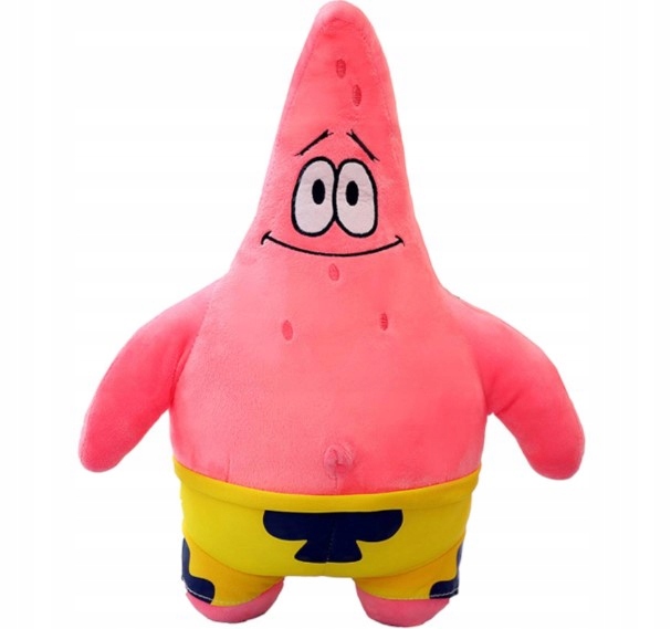 Spongebob Patryk Rozgwiazda Maskotka Pluszowa Duża Zabawka 33 cm