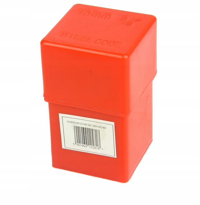 ZNACZNIKI NUMERATORY 36 NUMERATOR LITERY CYFRY 10mm