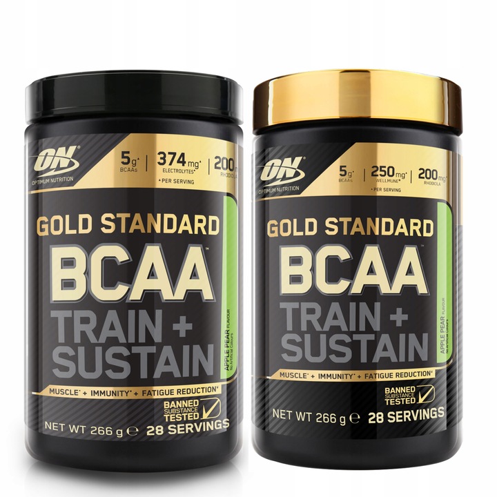 OPTIMUM BCAA TRAIN SUSTAIN 266g AMINOKWASY MOCNE