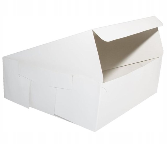 OPAKOWANIE KARTON PUDEŁKO NA TORT 28x28x12cm