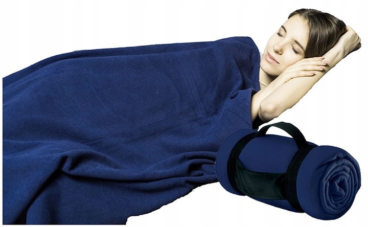 KOC POLAROWY 150x120 cm 180g/m2 piknik pomarańcz