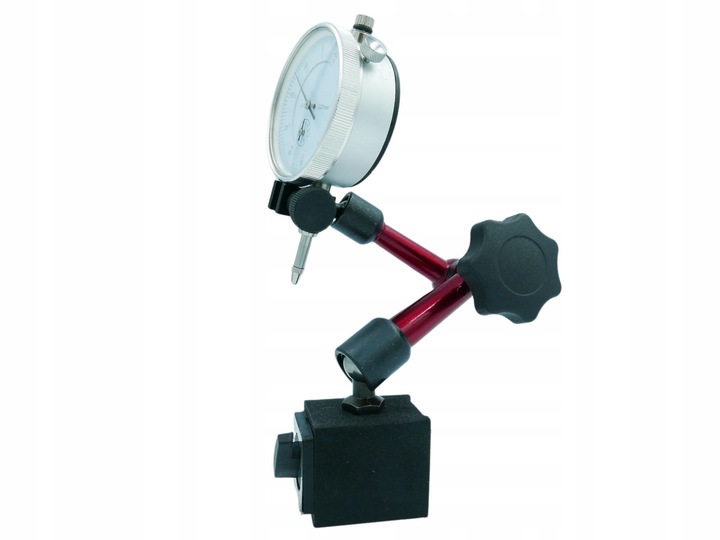 CZUJNIK ZEGAROWY STATYWIE SPRAWDZANIA BICIA TARCZ