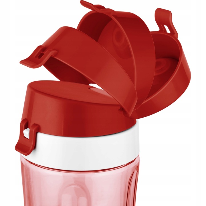 Blender kielichowy do smoothie 500W 0,6L czerwony tritan Sencor SBL 2114RD