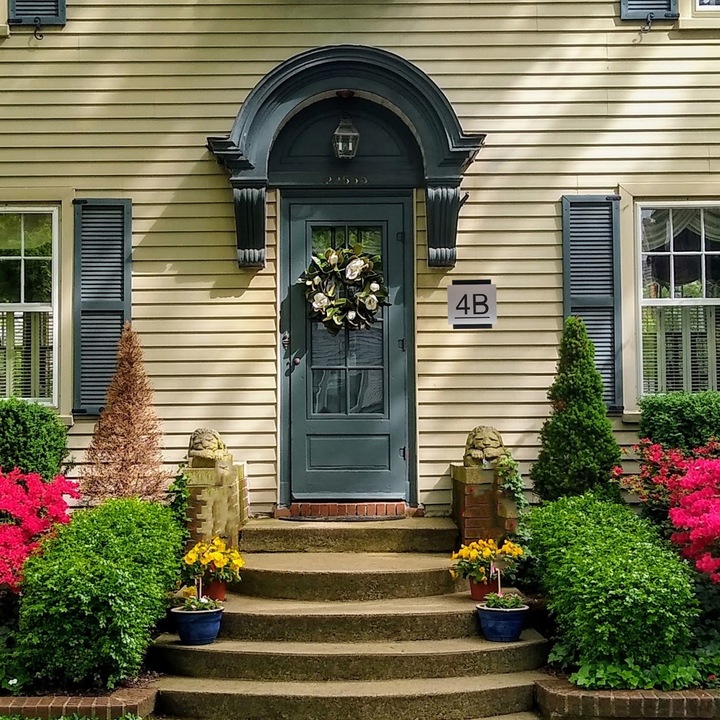 TABLICZKA ADRESOWA Z NUMEREM DOMU | NUMER NA DOM ALUMINIUM ULICA| 25x25cm