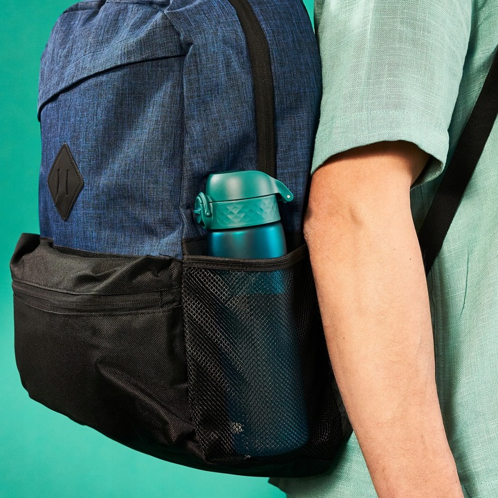 Morski bidon z twardym ustnikiem młodzieżowy do szkoły ATEST ION8 0,5 l