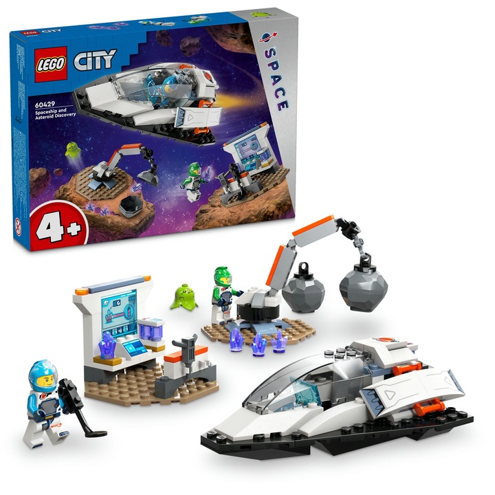 LEGO 4+ City 60429 Statek kosmiczny odkrywanie asteroidy SZYBKO NA PREZENT