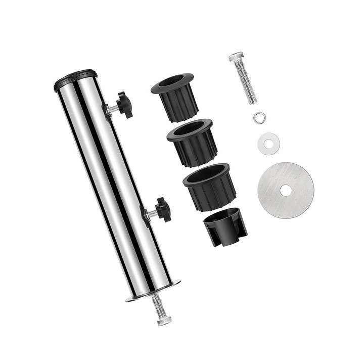 Podstawa parasola Stojak Rurka pasuje do 6 cm słupka Stal do podwórka