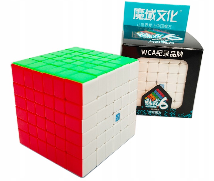 Oryginalna kostka MoYu 6x6x6 + podstawka
