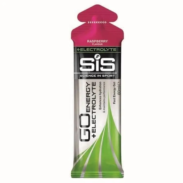 SIS GO ELECTROLYTE GEL ŻEL ENERGETYCZNY 30x60ml Raspberry / Malina