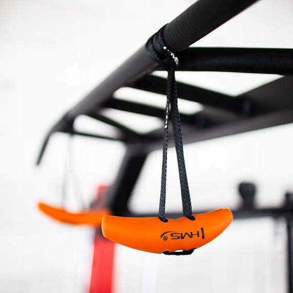 Dynamiczne Uchwyty do podciągania NA DRĄŻKU do wyciągu z taśmami 194kg MAX