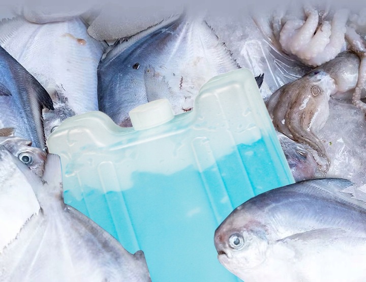 10x DUŻY WKŁAD MROŻĄCY CHŁODZĄCY ŻELOWY DO LODÓWKI TURYSTYCZNEJ 400ml 400G