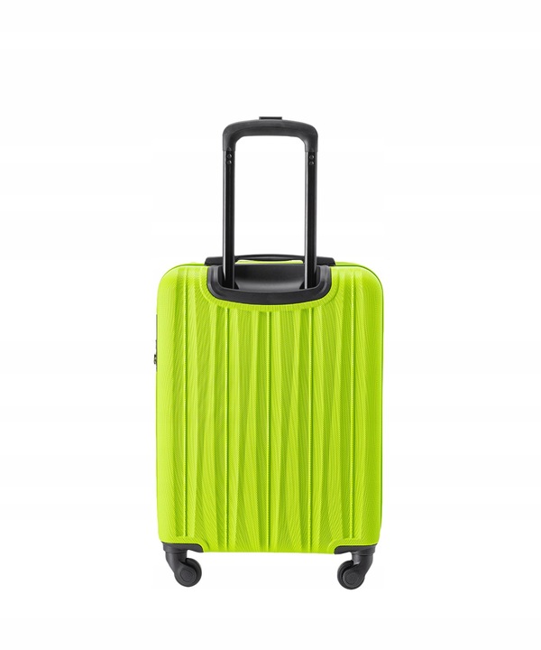 PUCCINI Walizka Kabinowa Podróżna Na Kółkach Do Samolotu Zielona ABS021C-5B