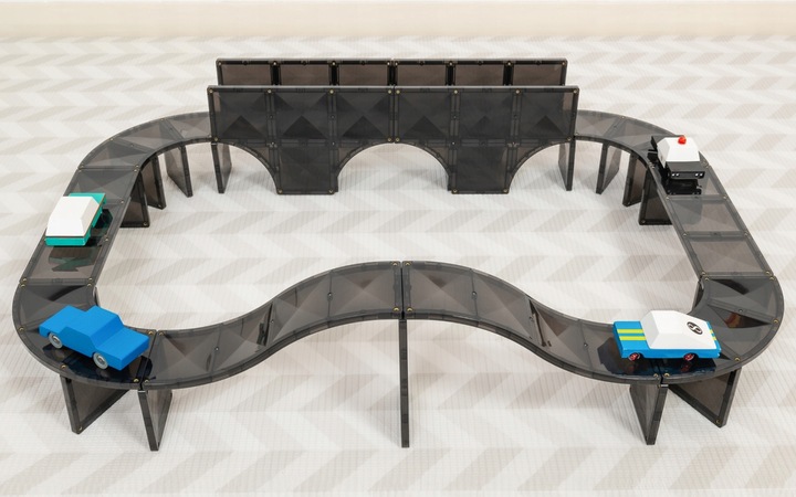 Klocki magnetyczne drogi Creative Roads Pack 48 elementów Connetix