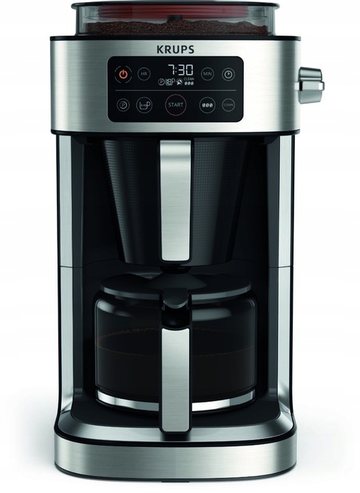 Ekspres przelewowy KRUPS KM760D10 srebrny 1,25 l 1000 W