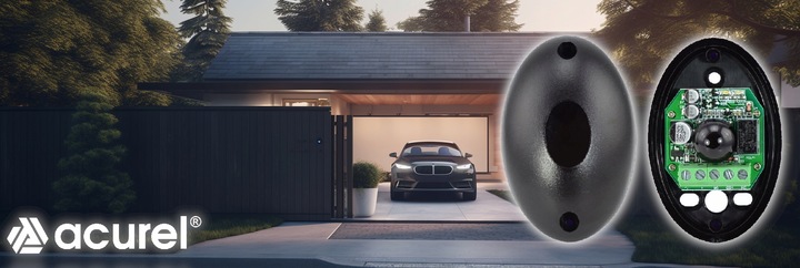 Bariera Podczerwieni Fotokomórka Bramy 12/24V do Bram, do Alarmów IR KR23