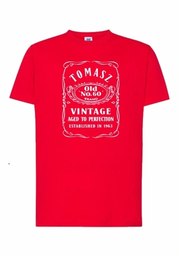 KOSZULKA MĘSKA 30 40 50 60 70 URODZINY PREZENT