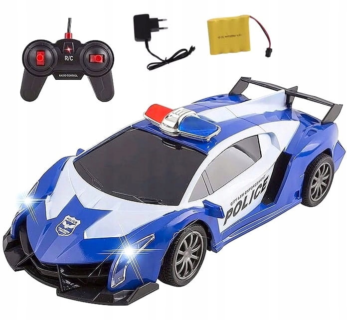 AUTO SAMOCHÓD POLICYJNY ZDALNIE STEROWANY POLICJA