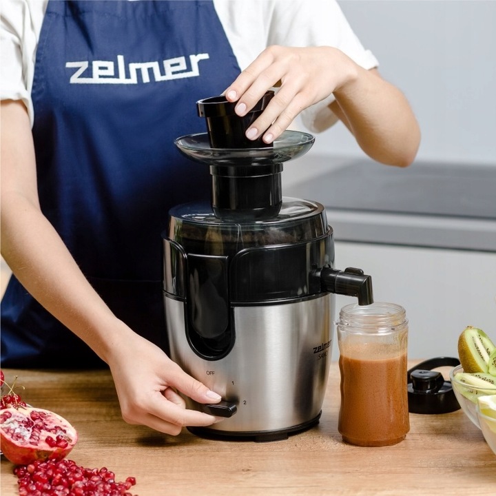 ZELMER SOKOWIRÓWKA ZJE4800 800W SANO Anti-drip CAŁE OWOCE