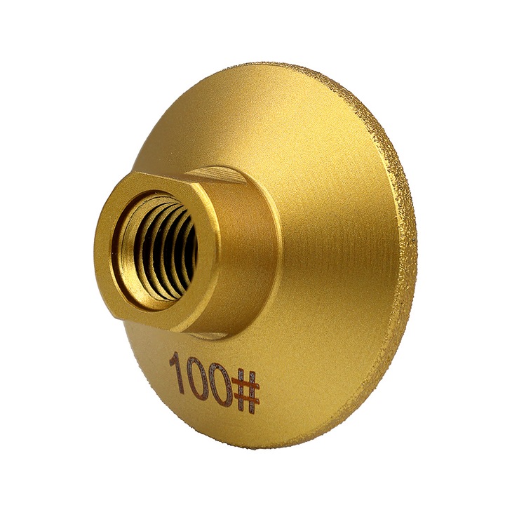 TARCZA DIAMENTOWA VERDEKAM 50mm M14 GRADACJA 100 DO GRESU CERAMIKI MARMURU