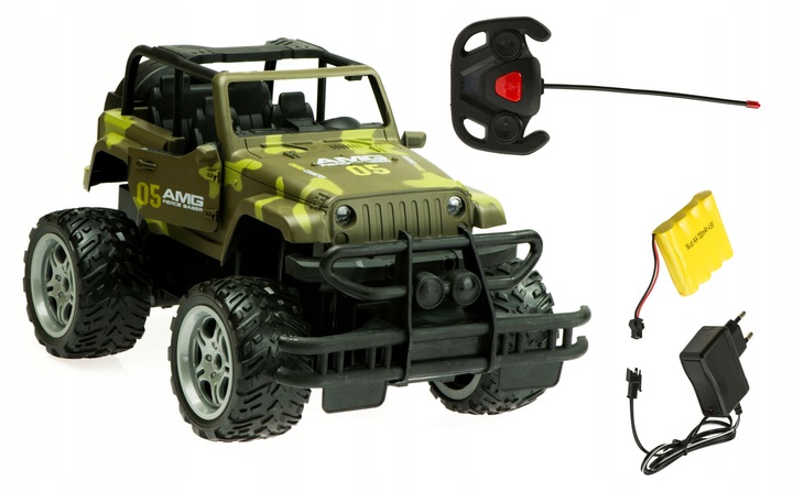 Zdalnie sterowany samochód Recreo Jeep 6 lat +