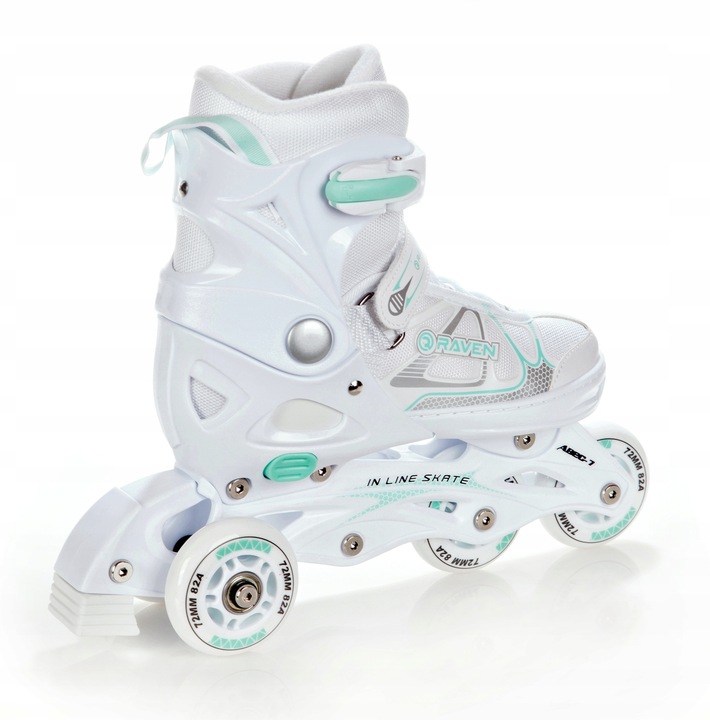 Rolko-Wrotki 3w1 RAVEN Spirit White/Mint 37-40