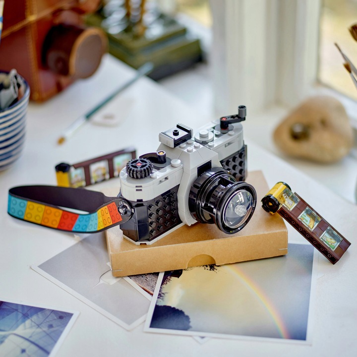 LEGO Creator 3w1 Aparat w stylu retro klocki 31147 zestaw torba na prezent