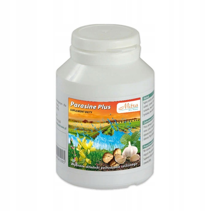 Parasine Plus na pasożyty toksyny 100 kaps GRATIS