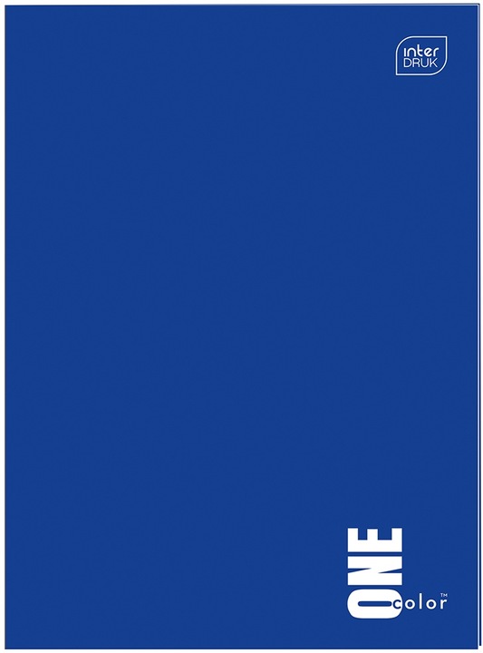 Interdruk zeszyt A4 60 kartek w kratkę One Color x5